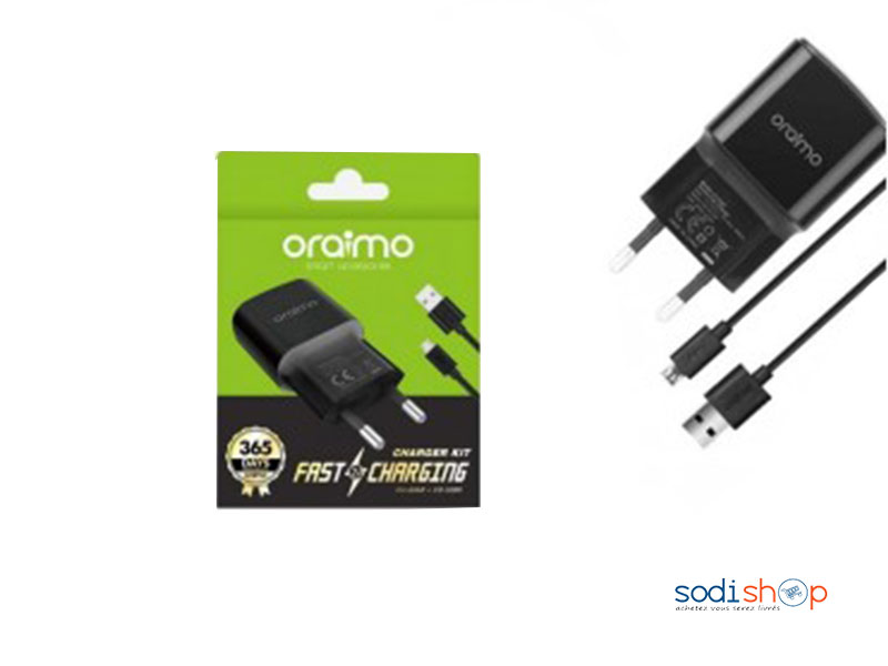 Chargeur Rapide ORAIMO Pour Smartphone Android CU60AR