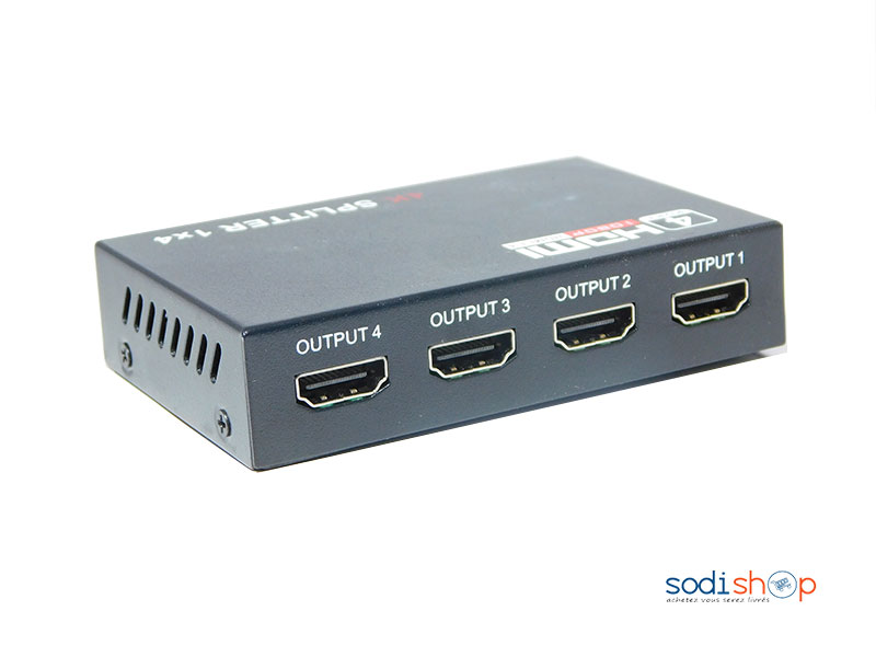 Splitter ou Distributeur HDMI 4 Ports Full HD