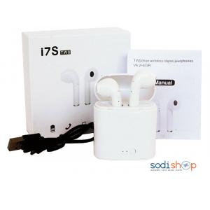 Ecouteurs Airpod i7S TWS Sans fil Bluetooth Intra-Auriculaire Haute Qualité pour Apple iOS et Android
