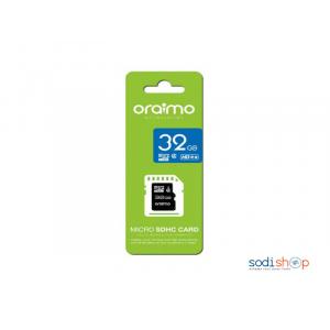 Carte mémoire Oraimo capacité de stockage 32Go