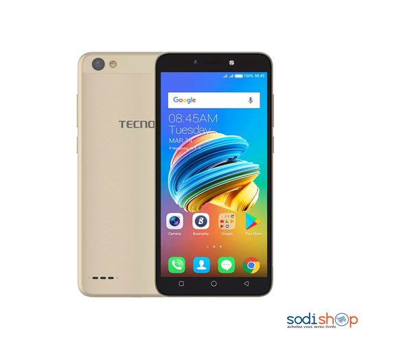 Téléphone Portable Smartphone Tecno F3 8Go Ecran 5.5 pouces Caméra 5MP MA0016