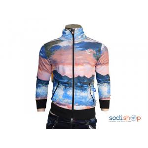 Habit pour homme jacket Adidas Bleu-rose WA0021