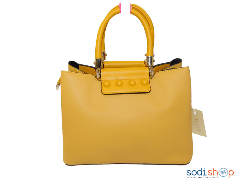 Sac à Main Pour Femme Couleur Jaune Milano 6191-MI0023 – Image 3