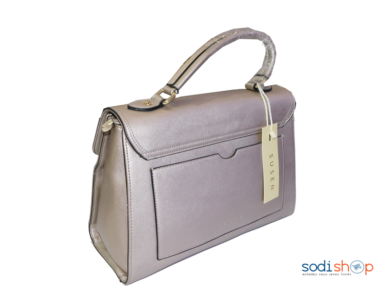 Sac à Main Couleur Gris Argent Milano 2077-MI0023 – Image 3