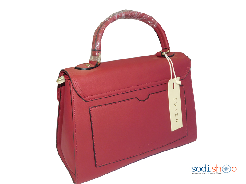 Sac à Main Pour Femme Bag Milano Couleur Rouge 2077- MI0023 – Image 3