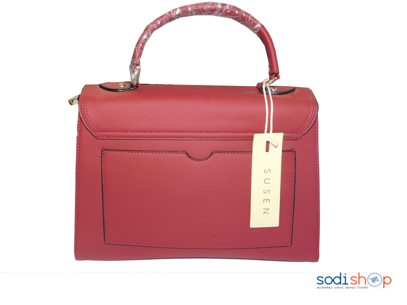 Sac à Main Pour Femme Bag Milano Couleur Rouge 2077- MI0023 – Image 2