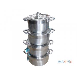 Ensemble Casserole en Acier inoxydable 4 pièces- MIT0031
