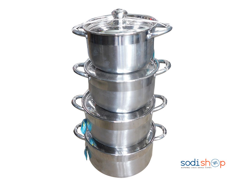 Ensemble Casserole en Acier inoxydable 4 pièces- MIT0031