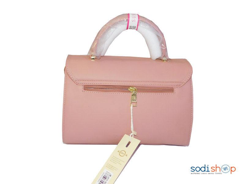 Sac à Main Pour Femme Bag Milano Couleur Rose Claire 3060- MI0023 – Image 3