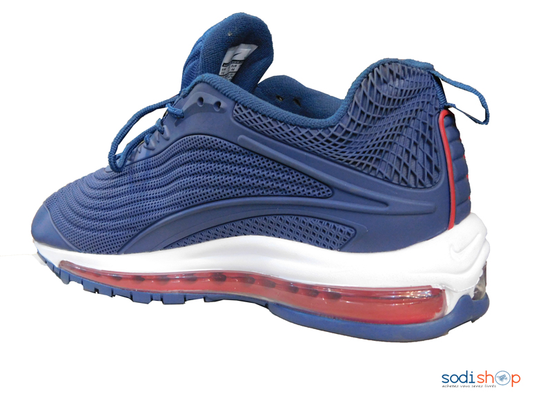 Chaussure Basket Nike Couleur Bleue –Rouge Pour Homme – Image 4