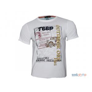 Tee-Shirt à Manche Courte Pour Homme Couleur Blanche