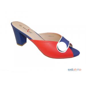 Sandale à Talon pour Femme couleur bleue rouge Milano 0998-3-MI0023