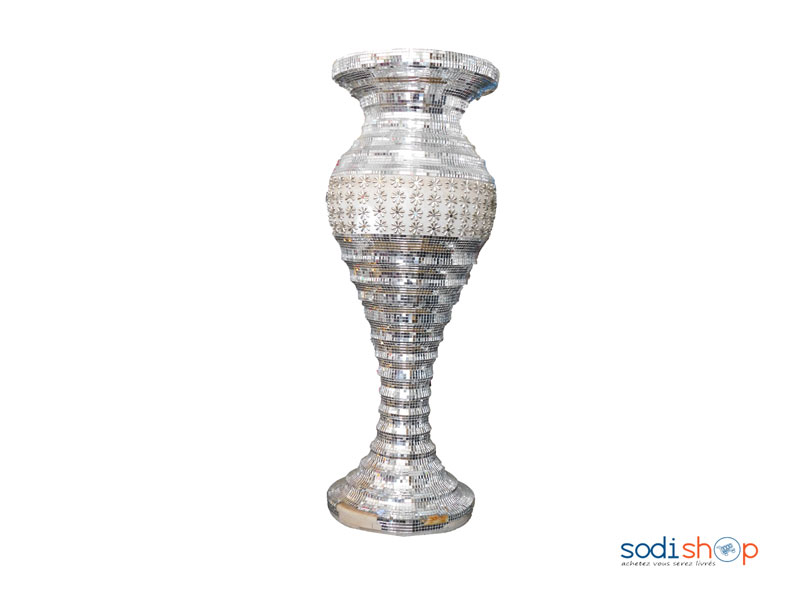 Vase Vintage Pot de Fleur en Mosaïque à Perle SY0027