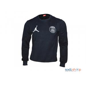 Body Tee-Shirt Manche Longue Noire Pour Homme Jordan