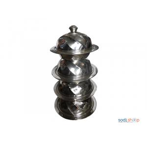 Ensemble Casserole Ustensile de Cuisine en Inox 4 PCS MIT0031