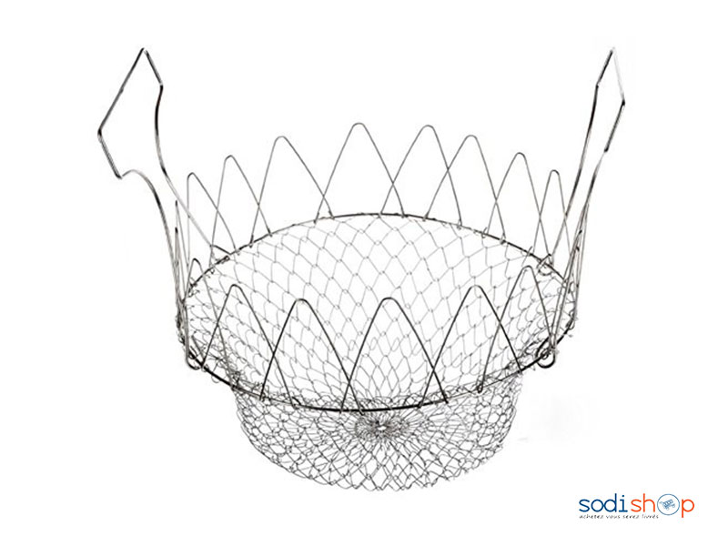 Panier de Cuisson Pliant en Acier Inoxydable Multifonction DRA0024 – Image 3