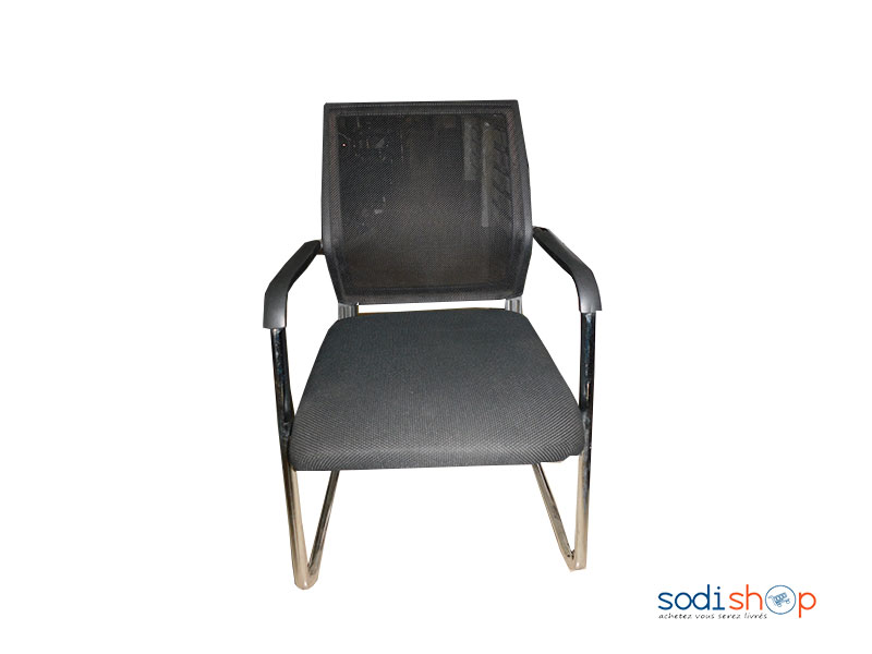 Siège-Chaise Noir pour Visiteur - GM00134