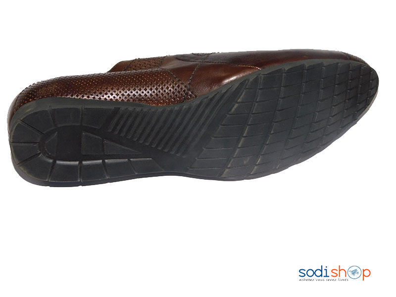Soulier en Cuir pour Homme Couleur Marron à Lacet PL0034 – Image 3