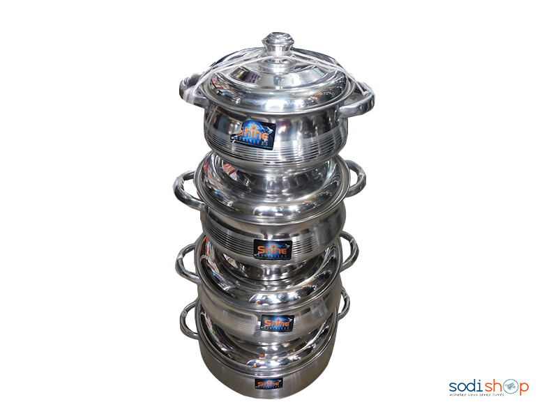 Ensemble de tasse à 4 pièces en Acier inoxydable pour la cuisine- MIT0031