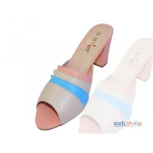 Sandale à Talon Multicolore Milano Pour Femme 0998-2- MI0023