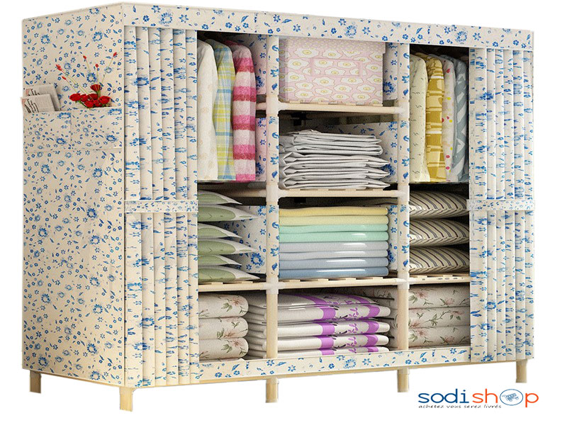 Armoire de Rangement de Vêtement en Tissu - DRA0024