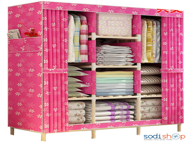 Armoire de Rangement en Tissu Grande capacité DRA0024