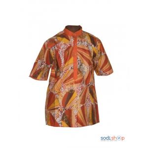 Chemise Homme en Woodin Manches Courtes- Taille M    MJ0022
