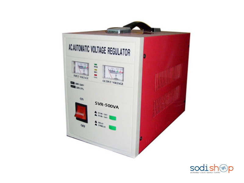 Stabilisateur Électrique Régulateur de tension de SVR (SVR-500VA)