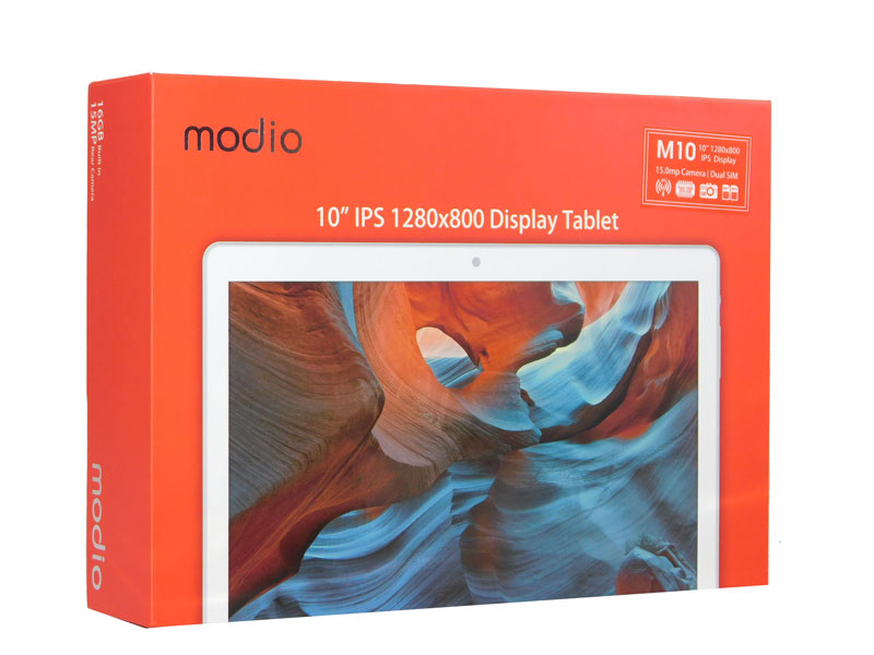 Tablette MODIO M10 Quad Core 10 pouce Flach 16GB/DDR 2GB 15.0mp Rear Camera – Image 2