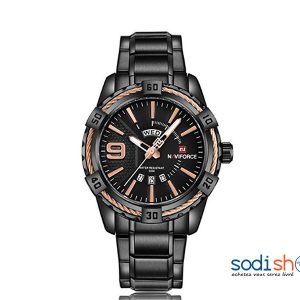 Naviforce 9117 Montre De Sport A Quartz Pour Homme - Noir SODI00