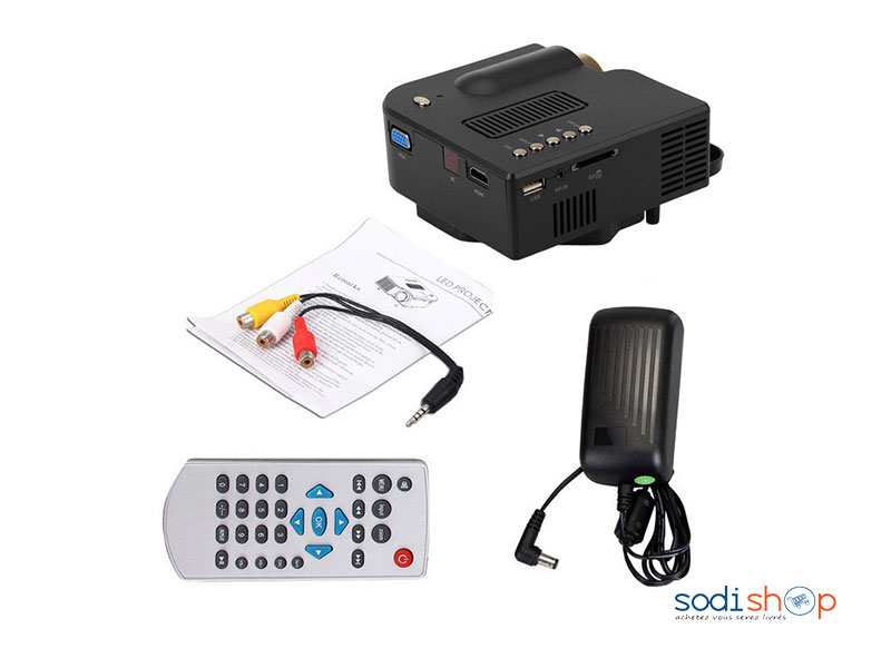 Mini Projecteur LED Portable A-Z308-008 – Image 3