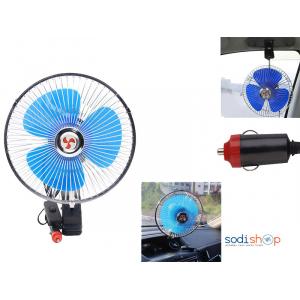 Mini Ventilateur Oscillant Fan Pour Automobile 12V MIT0031