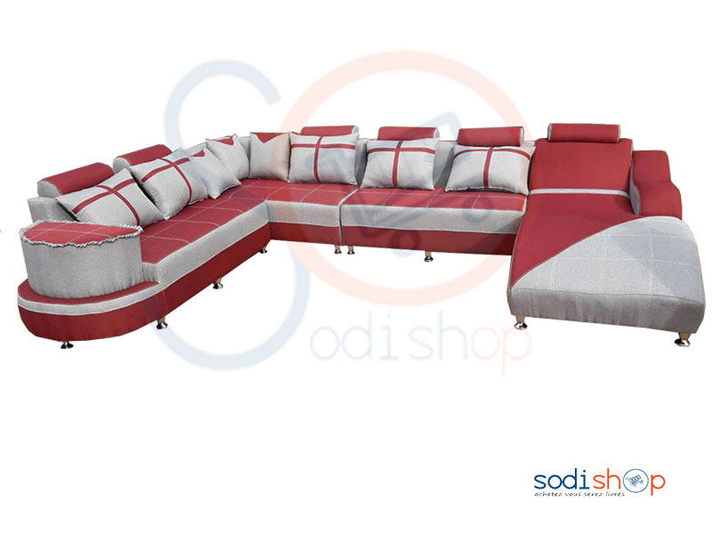 Ensemble Salon Complet -Canapé- Fauteuil+ Motifs