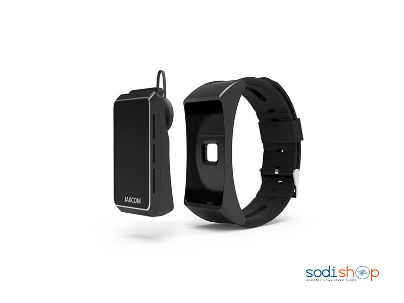 Montre Intelligente Jackom Smart Band B3 Bracelet et oreillette Bluetooth