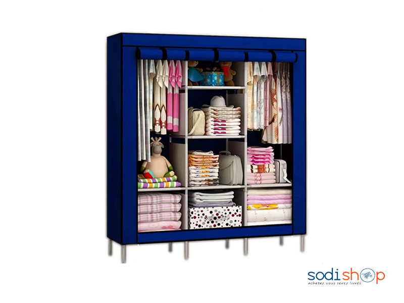 Armoire En Tissu Pour Rangement De Vêtement -Model-88130-DRA0024