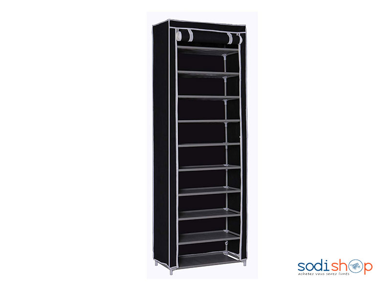 Armoire En Tissu Pour Chaussure 10 étagères- DRA0024