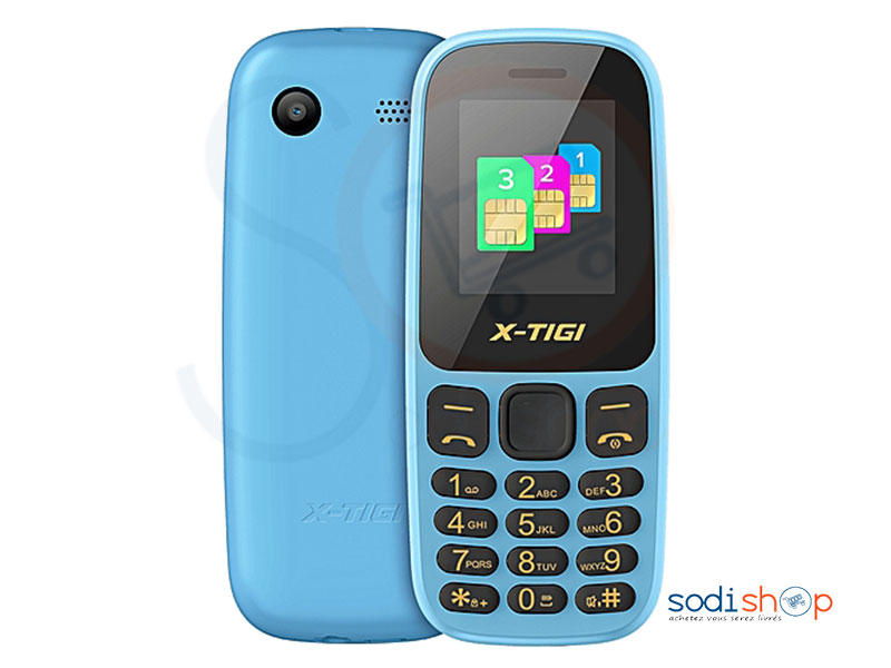Téléphone Portable X-TIGI G150 - Tri Sim - 1.77 Pouces - 1.3 Mégapixels TG0063