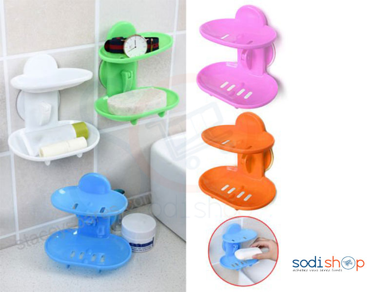 Porte Savon ergonomique en plastique AS0036