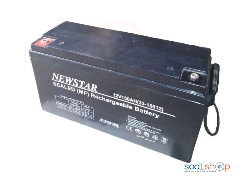 New Star - Batterie Blindée - 150 Ah- YE0038