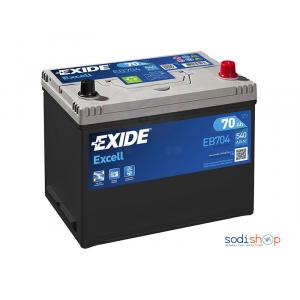 Batterie Blindée Pour Auto Exide Excell 70Ah-12 volt YE0038