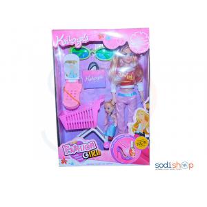Poupée pour Petite Fille Plus Accessoires - AK0036