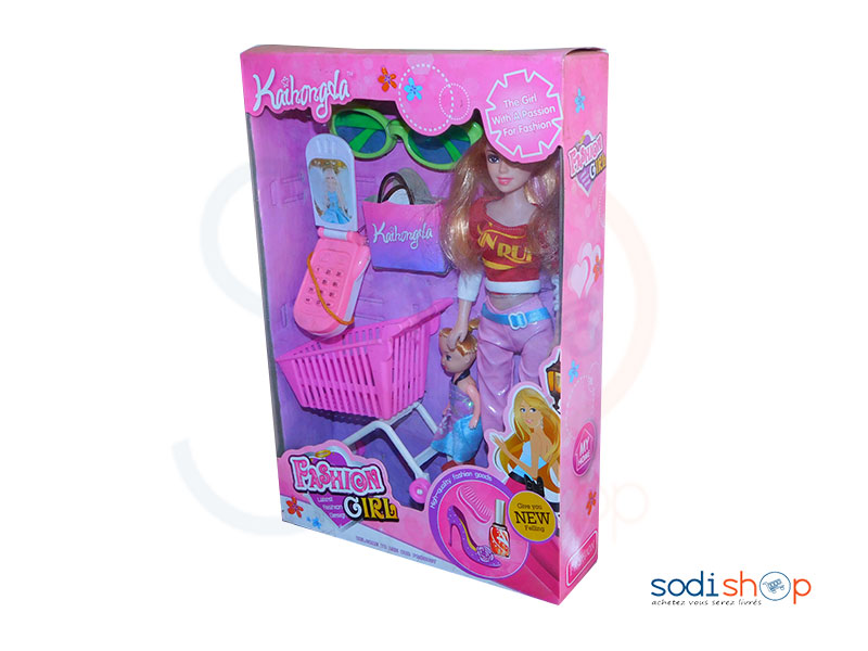 Poupée pour Petite Fille Plus Accessoires - AK0036 – Image 2