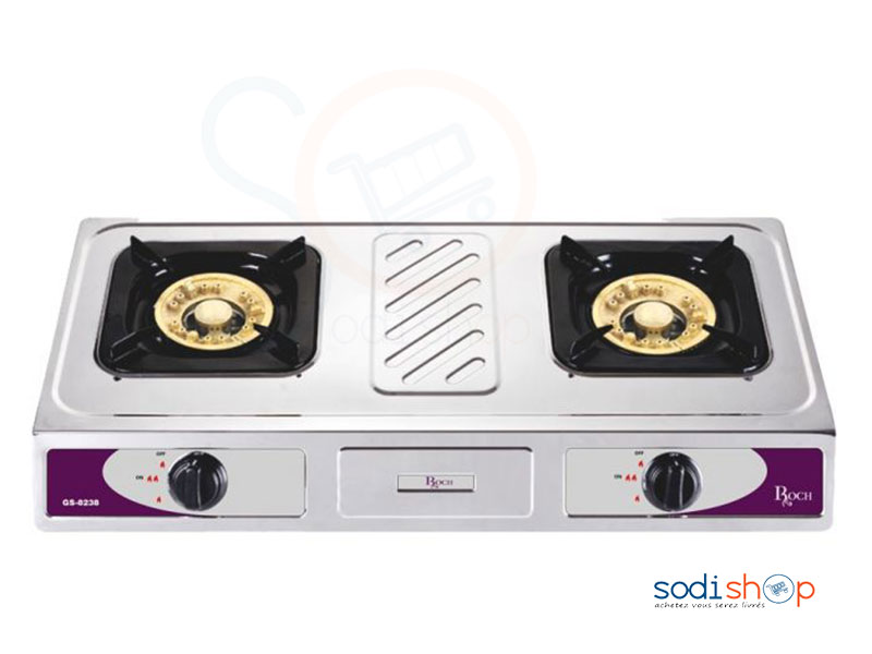 ROCH - Cuisinière à Gaz Double Barre RGC-838