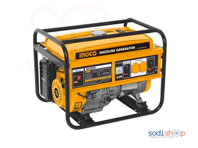 Groupe électrogène à démarrage électrique INGCO - GE55003 - 5500 W