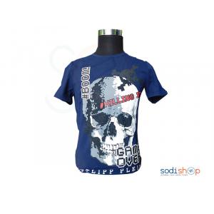 Tee-shirt Waguess Pour Homme Couleur Bleue WA0021