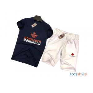 Ensemble Maillot DSQUARED Couleur Bleu Blanc BO0019