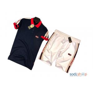 Ensemble Maillot GUCCI Couleur Bleu Blanc B0019