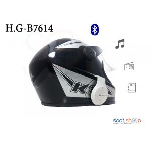 Le Casque pour Motard Connectable HG-B7614