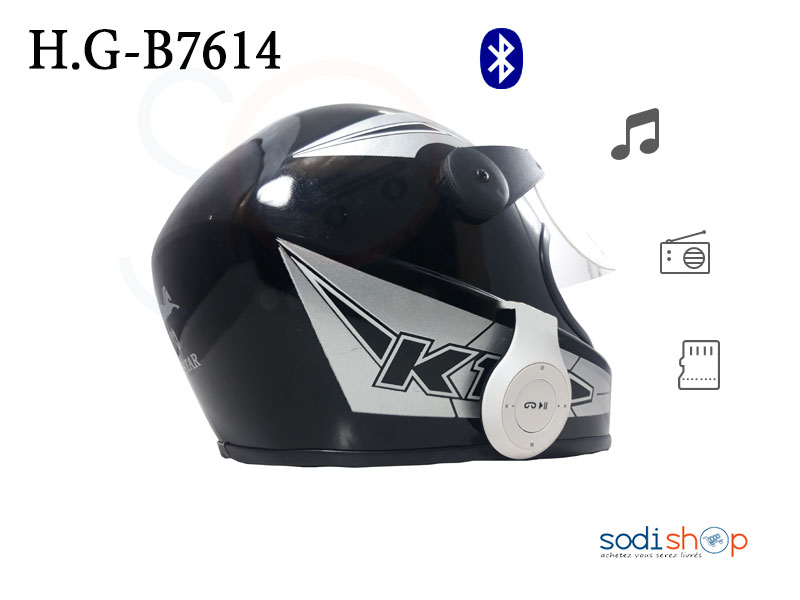 Le Casque pour Motard Connectable HG-B7614