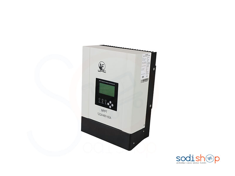 Système solaire WHC Contrôleur de batterie solaire 48V 60ah PWM —WHC4860